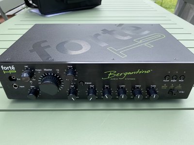 PRICE DROP! Bergantino Forté HP mit Tasche