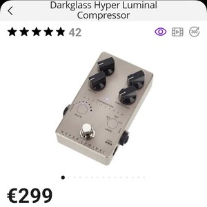 Darkglass Hyper Luminal Compressor