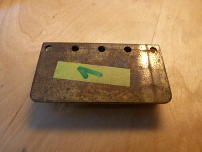 Fender Bass Brücke(n) (2x vorhanden) NOS Gold Vintage ca. 1980
