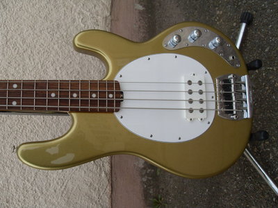 MusicMan Stingray Classic Eldorado Gold zu verkaufen