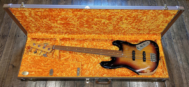2012 Fender Jazz Bass Jaco Pastorius Artist reliced (fretless, of course) !