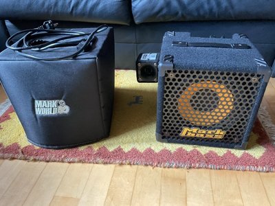 Markbass Micromark 801 mit 50Watt Tweeter