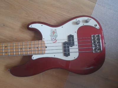 Fender American p bass 5 Saiter CAR