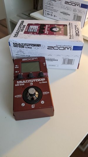 Zoom MS-60B - OVP - Multi Stomp Bass