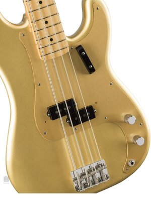 Suche Fender American Original 50s Precision Bass Aztec Gold