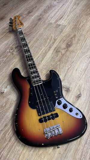 Fender Jazz Bass 1974 - pimped - reduced!