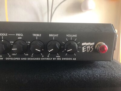 EBS Reidmar Bass Amp Topteil Leicht 250Watt lightweight