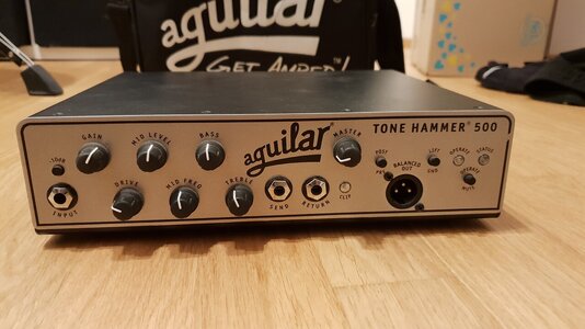 Aguilar Tonehammer 500 Bass Verstärker inkl. Gigbag