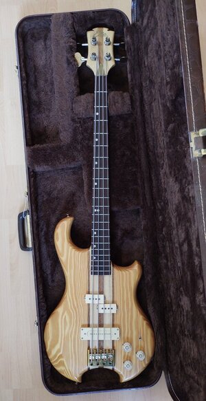 Eko BX7 4-Saiter durchgehender Hals