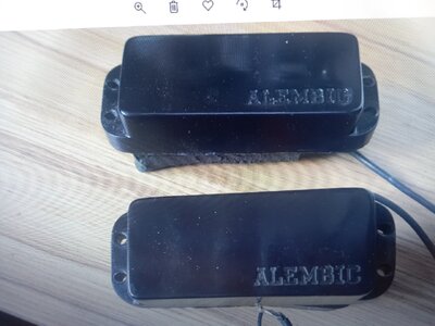 Alembic pickups, preamp