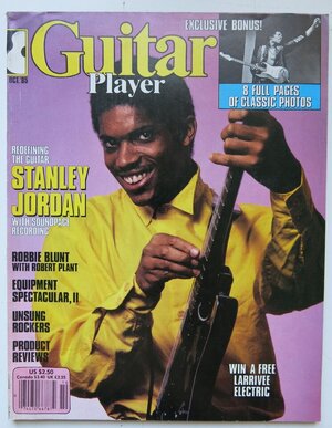 Antiquariat: Guitar Player Magazin Oct. 1985 Sanley Jordan