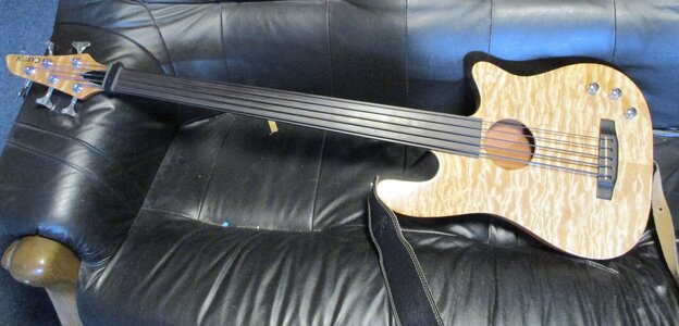 Carvin Fünfsaiter fretless