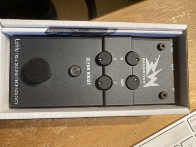 reserviert - Lehle Basswitch Clean Boost (Made in Germany)