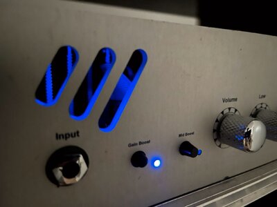 Merlin 550 Bassverstärker Bass Amp