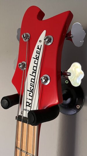 NEU! 2014er Rickenbacker 4003 FAR Fire Alarm Red Bass - Limited Edition