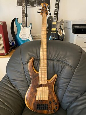 Kenneth Lawrence Associate 5-string (1. Hand, mint, Mike-Pope-EQ)