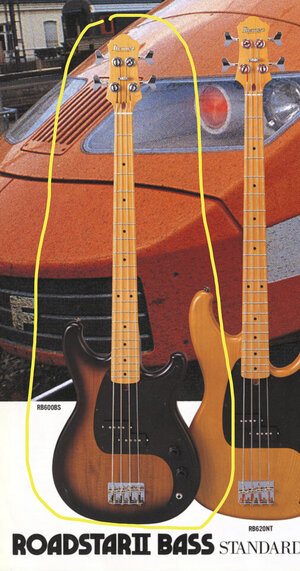 SUCHE: Ibanez RB600 Roadstar Bass Medium Scale P-Bass