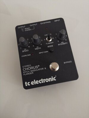 TC Electronic SCF Chorus Flanger Made in Denmark 18V