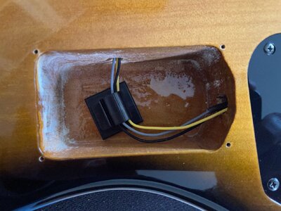 Pickguard Rest (schwarz, einlagig) ...