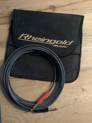 Verkauft: Rheingold Instrumentenkabel 6m