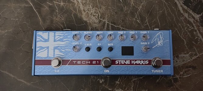 Tech 21 SH1 Steve Harris signature bass preamp