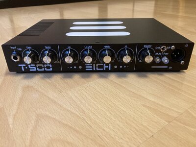 Eich Amp T500 Black Edition inklusive Eich-Softbag