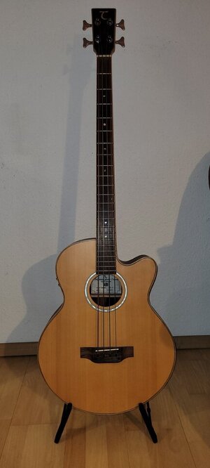 Tanglewood TAB-1 CE Evolution 4-String Bass Natura