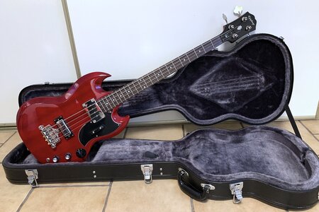 Epiphone EB-3, Shortscale, Limited Edition Custom Shop, sehr selten!! Mit Koffer.