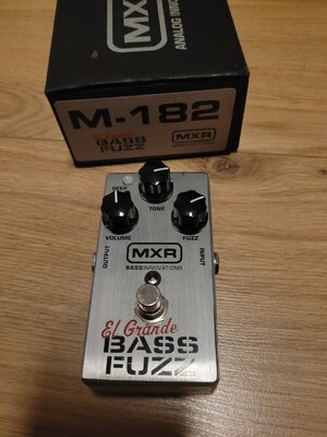 MXR El Grande Bass Fuzz
