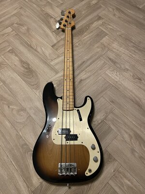 Verkauft: Fender Mexiko Classic 50s Precision Bass 2tsb Sunburst