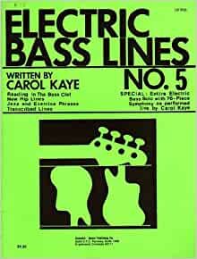 electric bass lines No 5 Carol Kaye