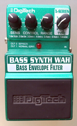 Digitech Bass Synth Wah Envelope Filter