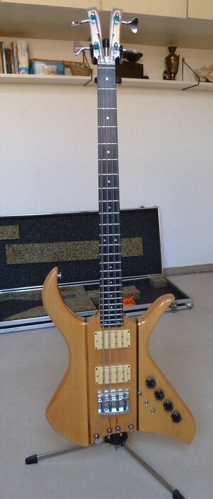 Kramer XL8 Bass, Acht Saiter Bass, Alu-Hals