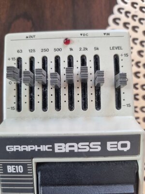 Ibanez Graphic Bass EQ BE 10