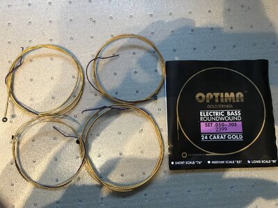 Optima Gold  Bass Saiten