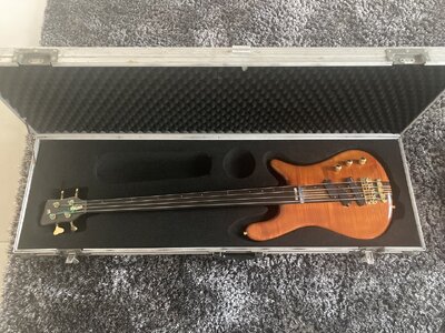 Warwick Streamer Fretless Limited Edition 1987 - zum 5-jährigen Firmensbestehen