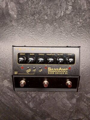 SansAmp Programmable Bassdriver DI