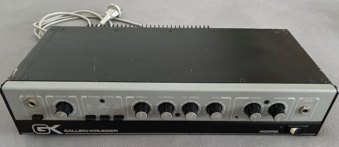 Verkauft: Gallien Krueger 400 RB Bassamp