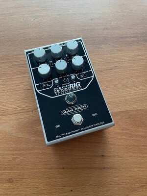 (Schweiz) Origin Effects BassRIG '64 Black Panel