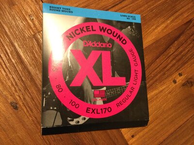 D’Addario Nickel Wound EXL170 neu