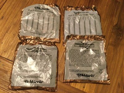 Verkauft : D’Addario EXL 165 TP Nickel wounds neu