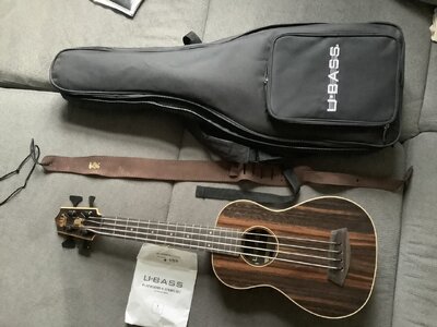 Kala U-Bass Striped Ebony