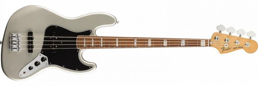 SUCHE Fender Vintera 70s Jazz Bass in Inca Silver