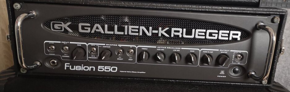 Gallien Krueger Fusion 550 defekt!