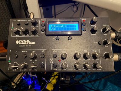 Vintage Revolution Acoustic Box II Preamp
