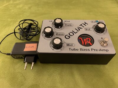 WR GOLIATH Tube Bass PreAmp 1. Generation