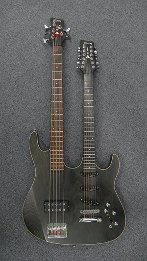 Framus 17 Double Neck Bass & 12-String Electric