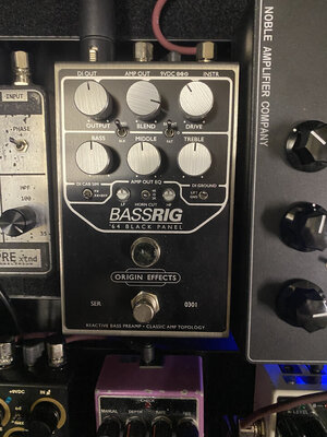 Origin Effects BassRIG '64 Black Panel