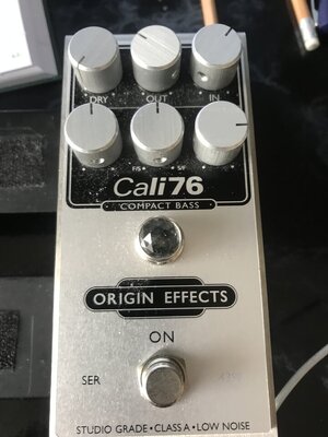 Cali76 Compact Bass Compressor   Origin Effects