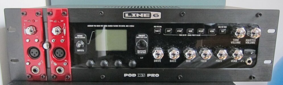 Line 6 Pod X3 Pro Rackversion